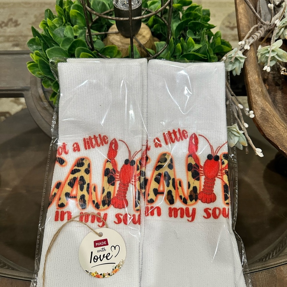 Got A Little Cajun In My Soul Hand Towel Set